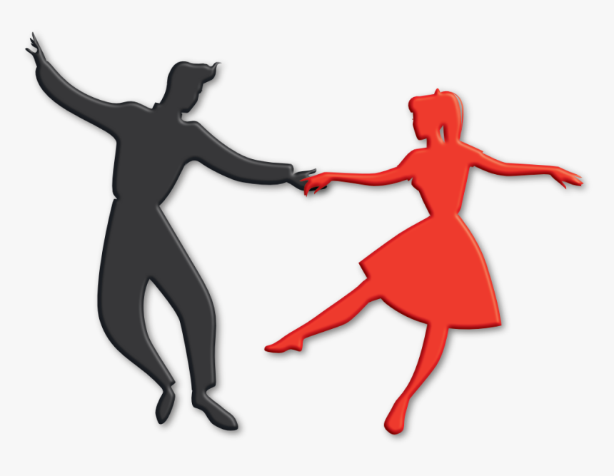 1950s Dance Party Royalty-free - Rock And Roll 50, HD Png Download