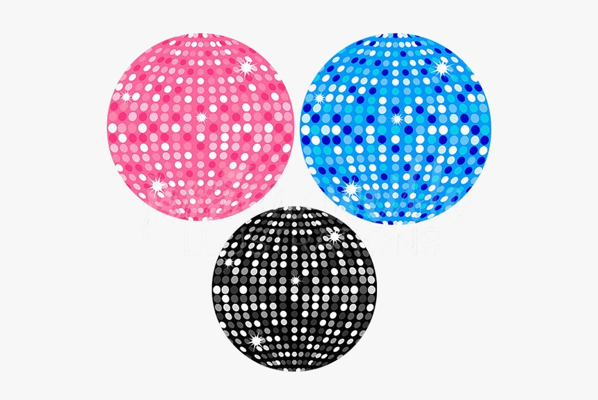 Disco Ball Cute Digital Clipart Dance Party Clip Transparent - Dance Party Ball Clipart, HD Png Download