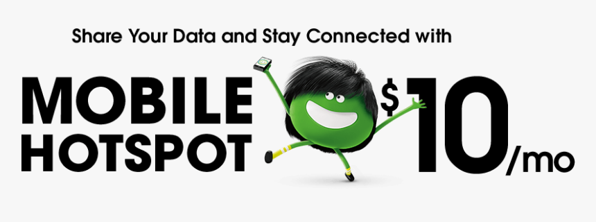 Share Your Data And Stay Connected With Mobile Hotspot - Cricket Hotspot Plans, HD Png Download