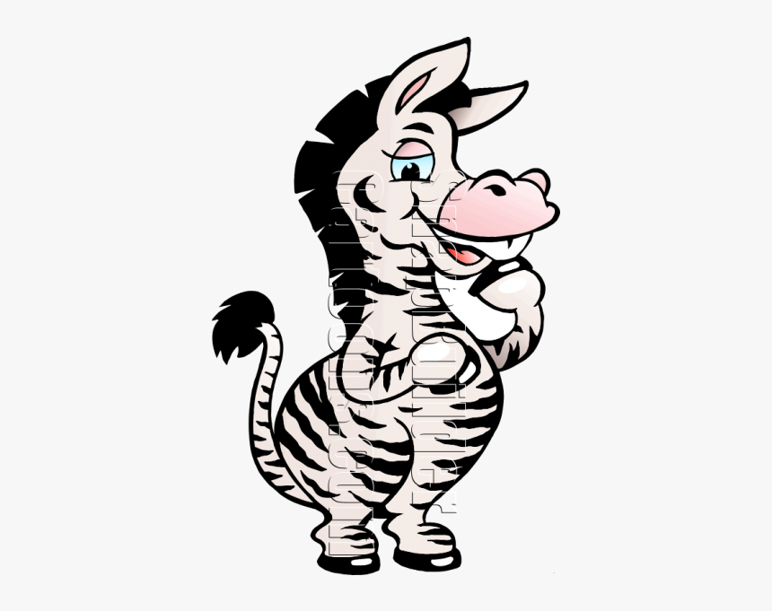 Zebra Standing On Hind Legs, HD Png Download
