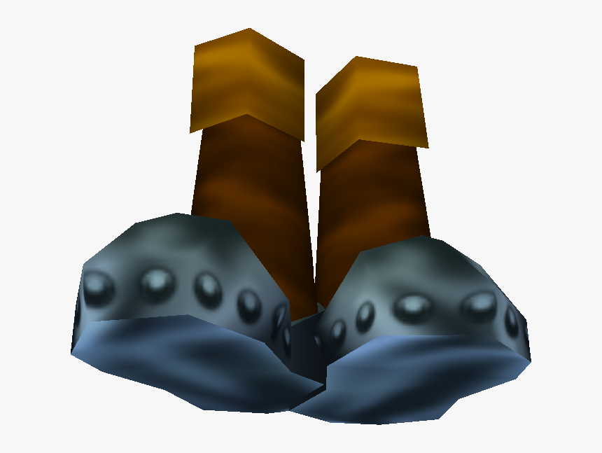 Image Boots Ocarina Of - Zelda Ocarina Of Time Botas De Hierro, HD Png Download