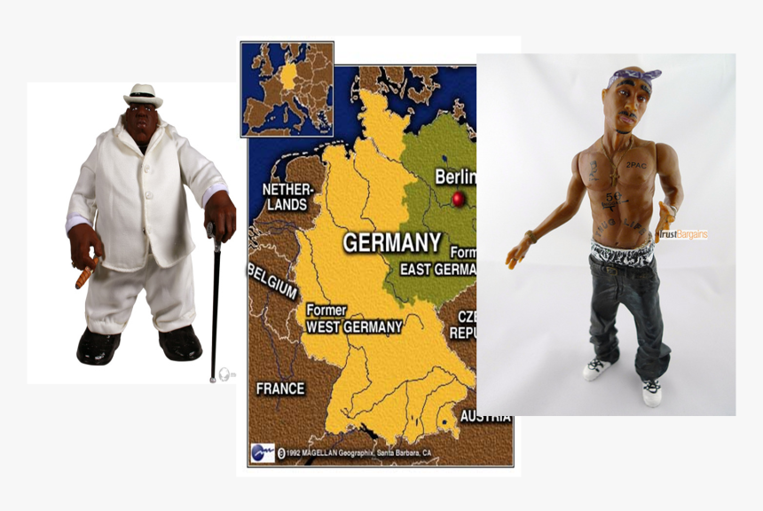 Transparent Biggie Smalls Png - Germany Map, Png Download