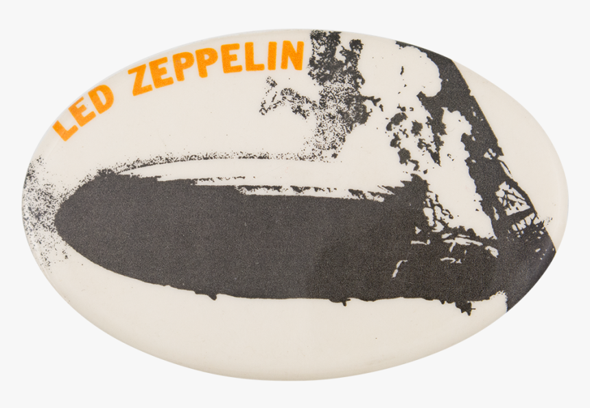 Led Zeppelin Debut Album Music Button Museum - Led Zeppelin Circle Transparent, HD Png Download