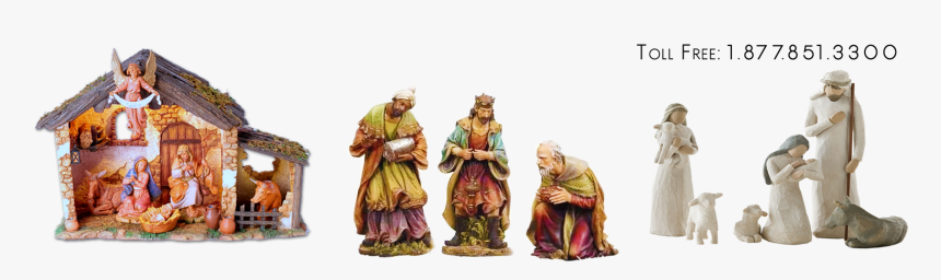 Nativity-scene - Figurine, HD Png Download