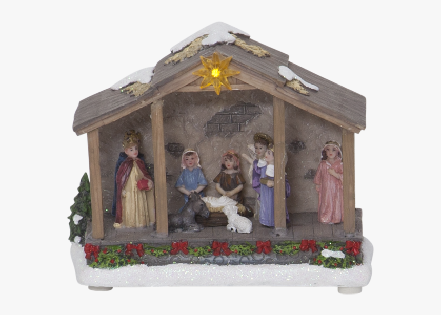 Decorative Scenery Nativity - Nativity Scene, HD Png Download