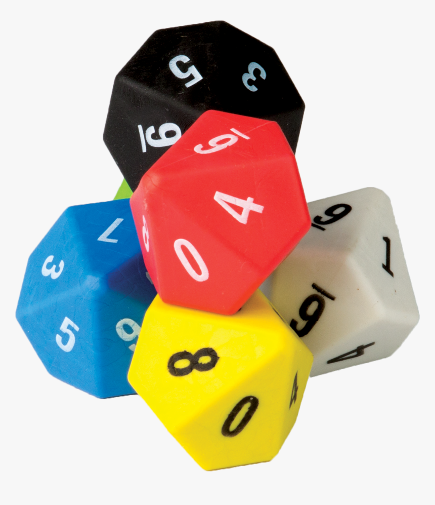 10 Sided Dice Clipart, HD Png Download