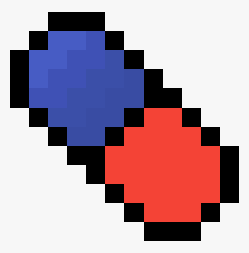 Rainbow Heart Pixel Art, HD Png Download