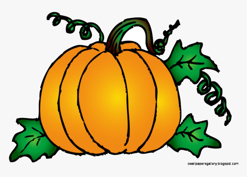 Pumpkin Clipart Fall On Happy Halloween Scarecrows - Pumpkin Clipart, HD Png Download