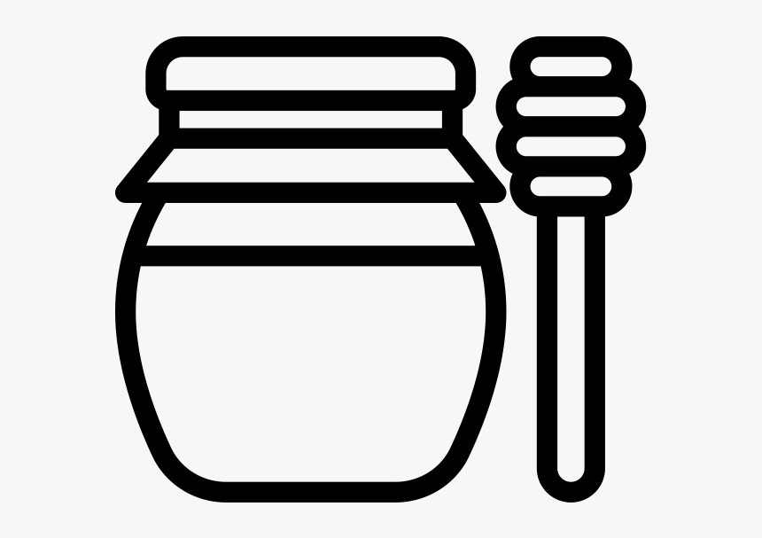 Class Lazyload Lazyload Mirage Cloudzoom Featured Image - Honey Jar Black & White, HD Png Download