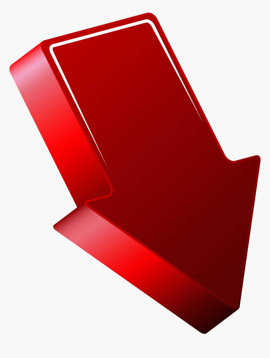 Red Arrow Transparent Png Clip Art Imageu200b Gallery - Portable Network Graphics, Png Download