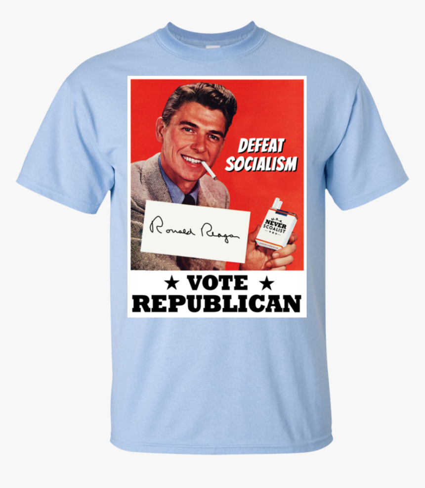 Defeat Socialism Ronald Reagan, HD Png Download
