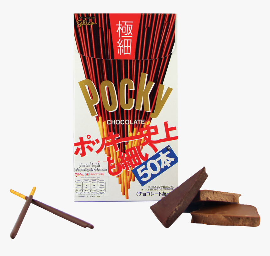 Pocky Extradünn Schokolade - Pocky Japones, HD Png Download