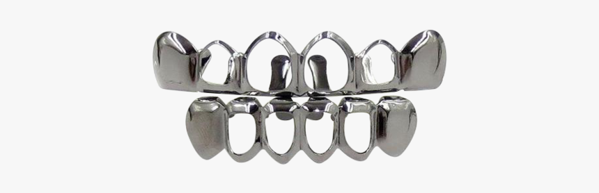 Gold Bling Hollow Bloodsucker Tooth Caps - Grill, HD Png Download
