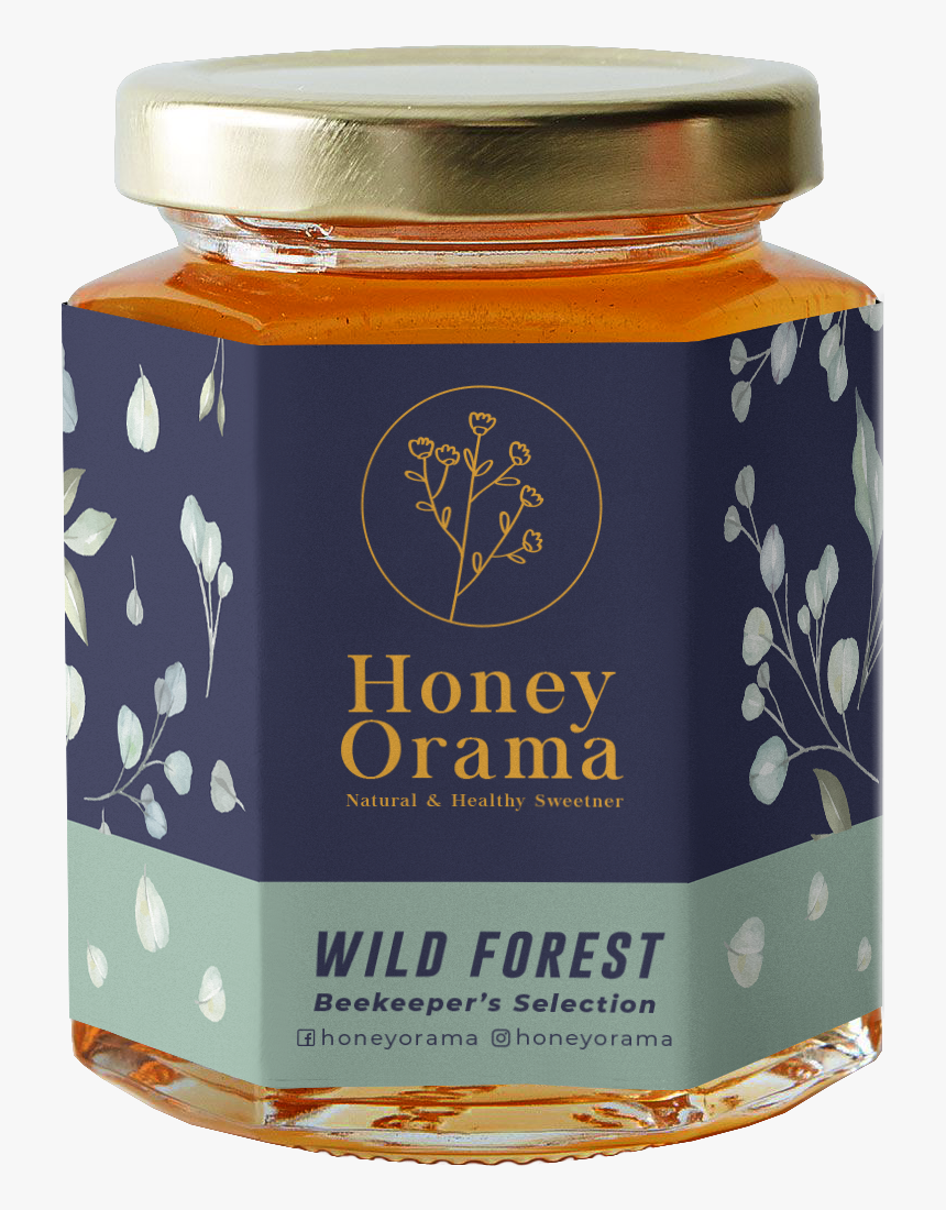 Wild Forest Honey Jar - Honey, HD Png Download