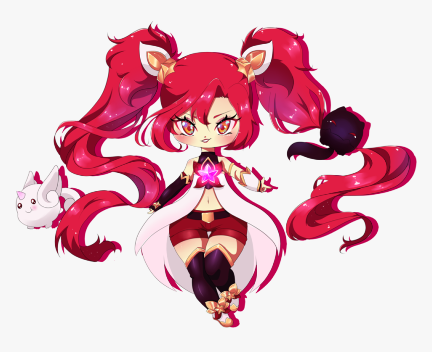 Banner Library Jinx Star Guardian By Cupcake - Jinx Star Guardian Chibi, HD Png Download