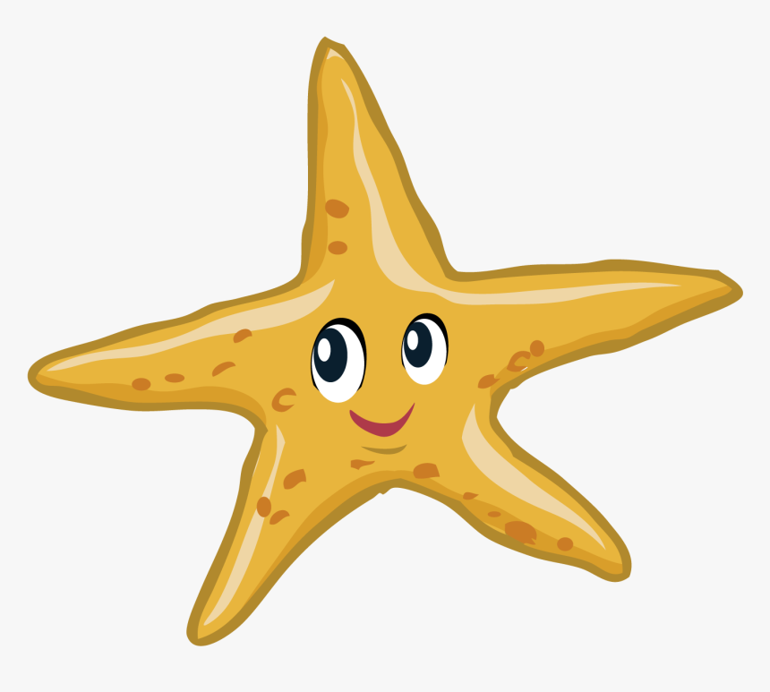 Clip Art Big Transprent - Star Fish Fish Clipart Png, Transparent Png