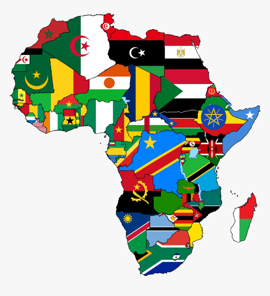 Which Provides Opportunities For Those With An African - Africa Flag Map Png, Transparent Png