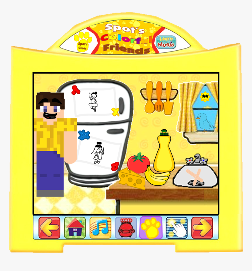 Clip Art Spots Colorful Friends Pinterest - Blue's Clues Colorful Friends, HD Png Download