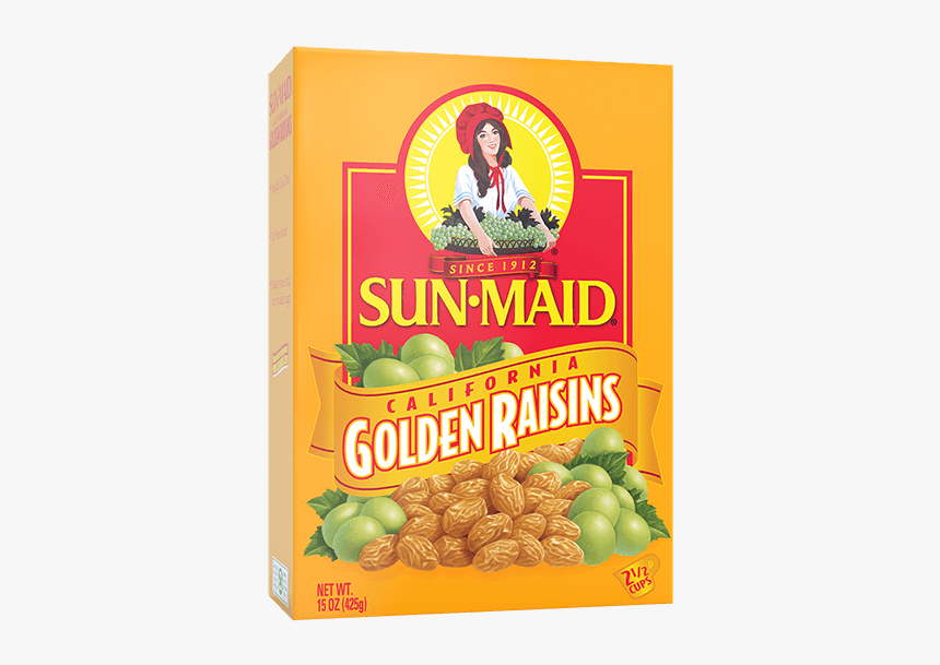 Sun-maid California Golden Raisins - Sun Maid Golden Raisins, HD Png Download