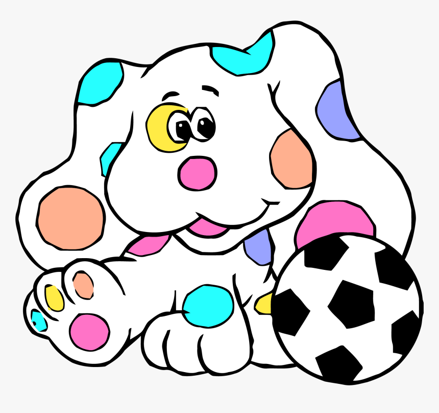 Blue S Clues Clip Art Soccer Ball Clipart Png - Blue's Clues Coloring Page, Transparent Png