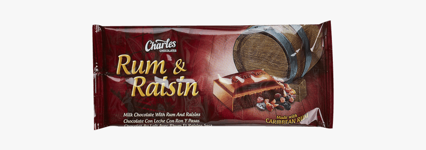 Charles Chocolates Rum And Raisin, HD Png Download