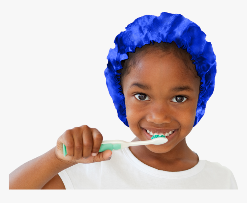 Niña Negra Lavandose Los Dientes, HD Png Download