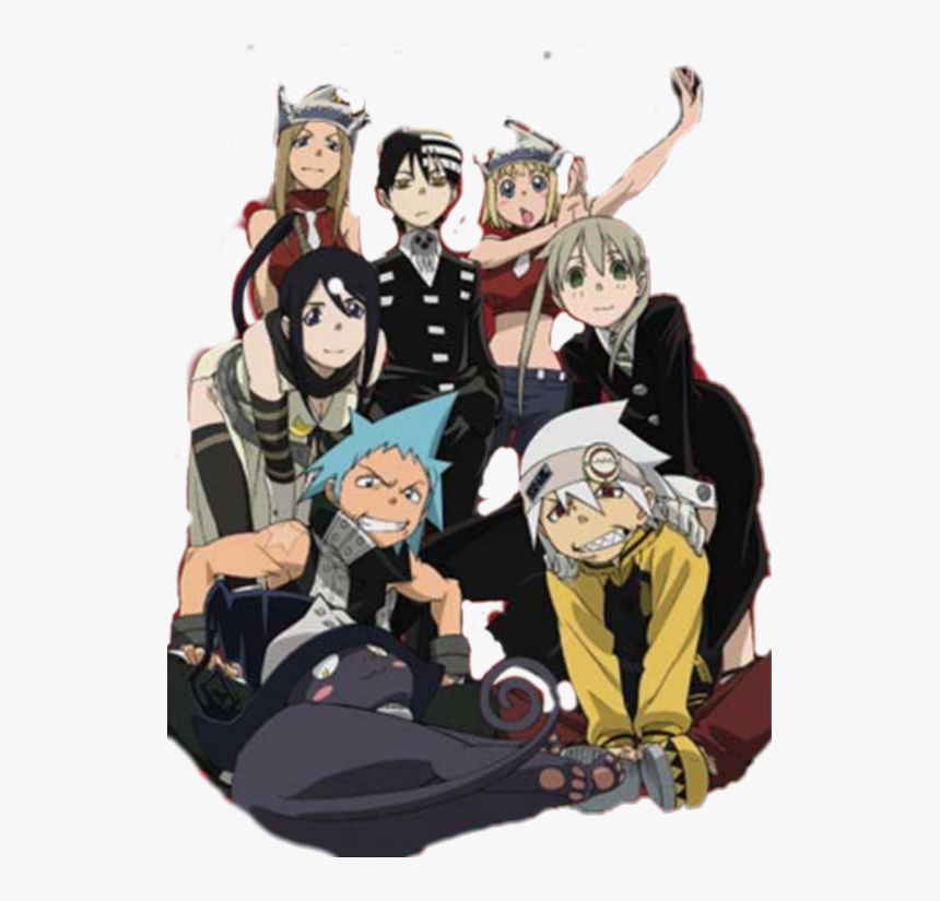 #souleater #maka #soul #liz #patty #blair #deaththekid - Maka Soul Eater Blair, HD Png Download