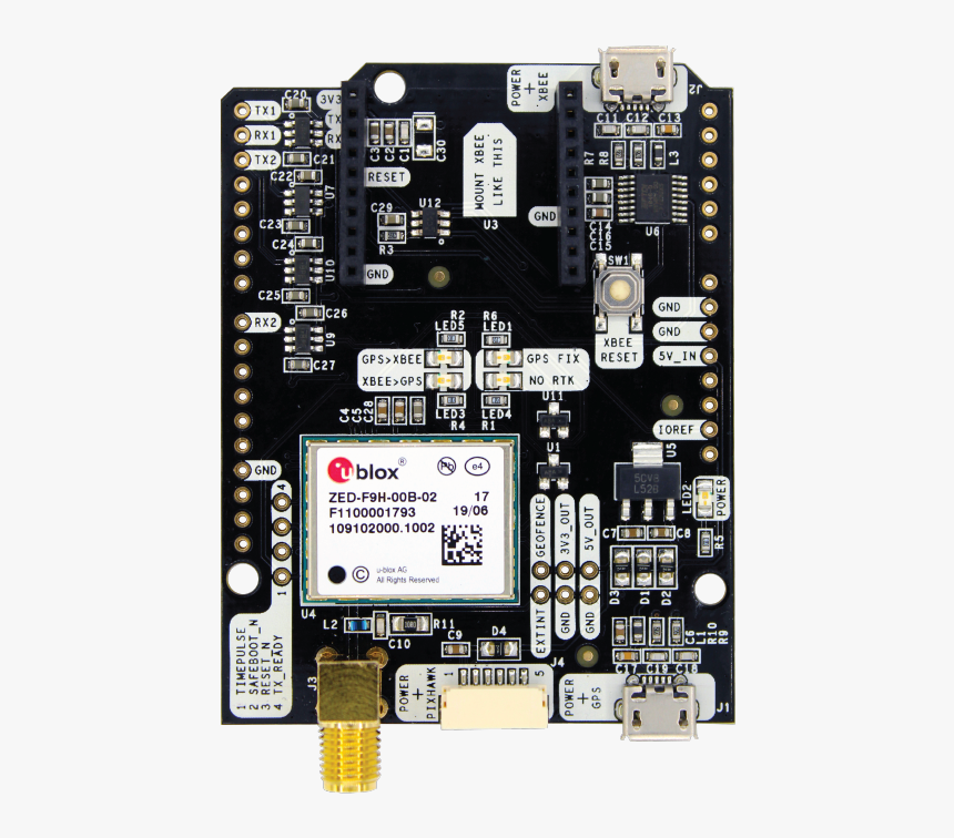 Simplertk2b Top Gps Rtk Arduino, HD Png Download , Transparent Png Image PNGitem
