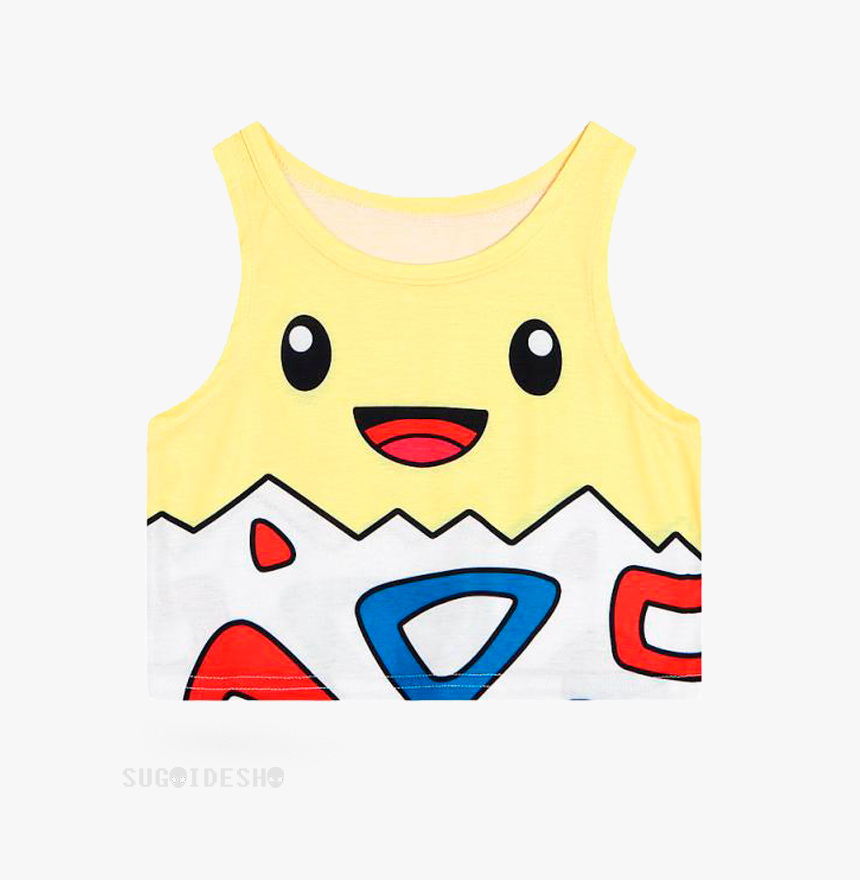 Crop Top Togepi , Png Download - Sleeveless Shirt, Transparent Png
