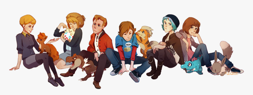 Transparent Totodile Png - Kate Marsh And Victoria Chase, Png Download