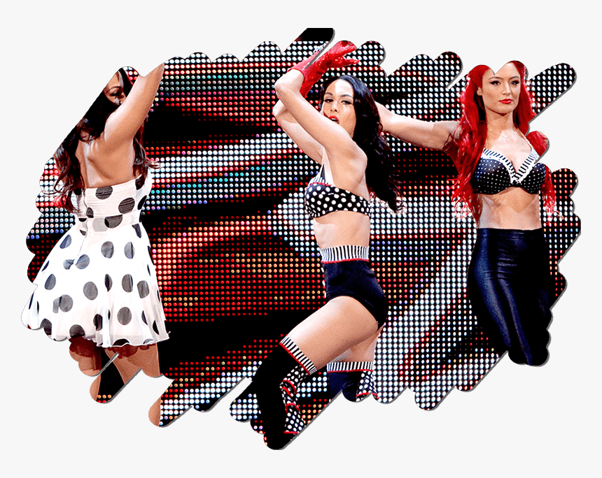 Eva Marie - Nikki Bella Brie Bella And Eva Marie, HD Png Download