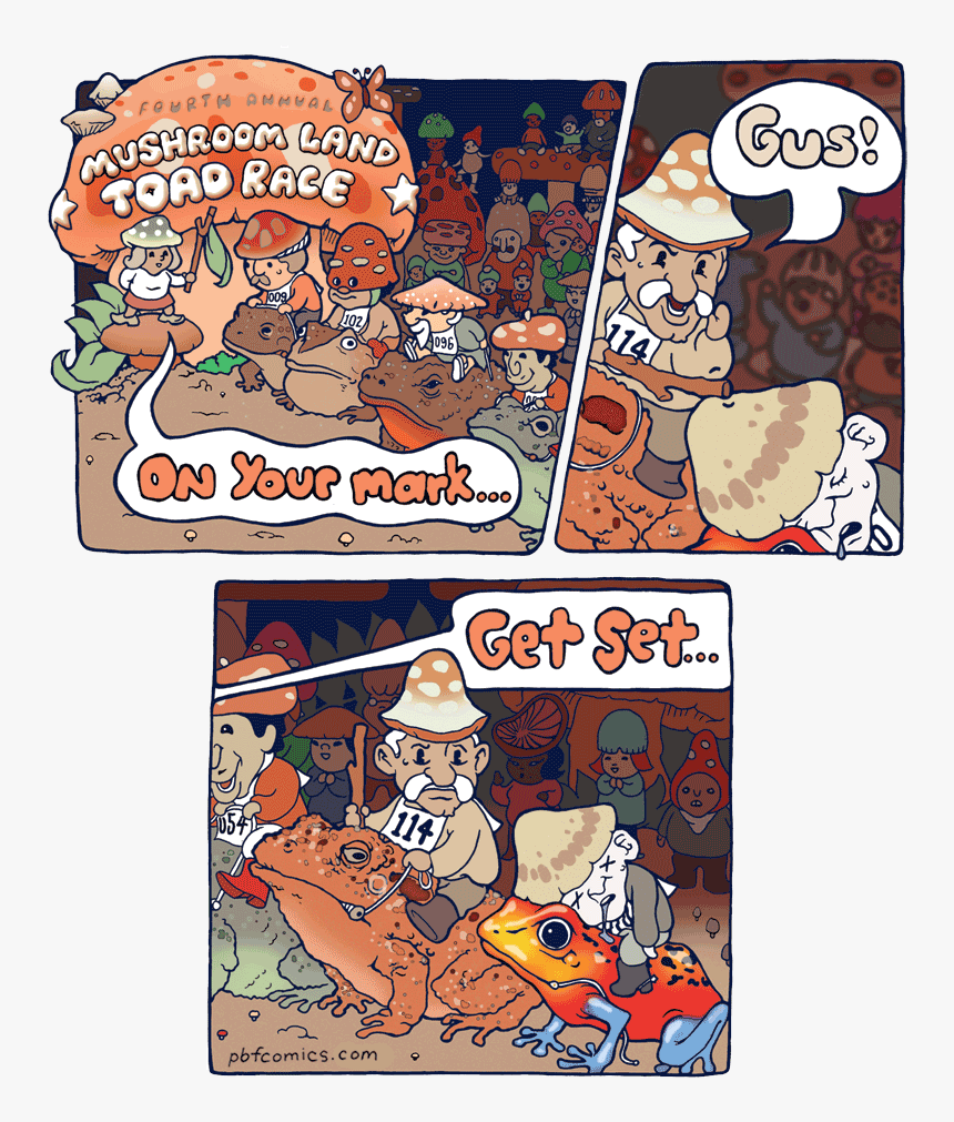 Toad Race - Perry Bible Fellowship Toad, HD Png Download