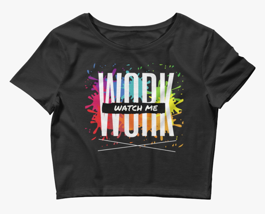 Paint Drop Crop Tee - Graphic Design, HD Png Download