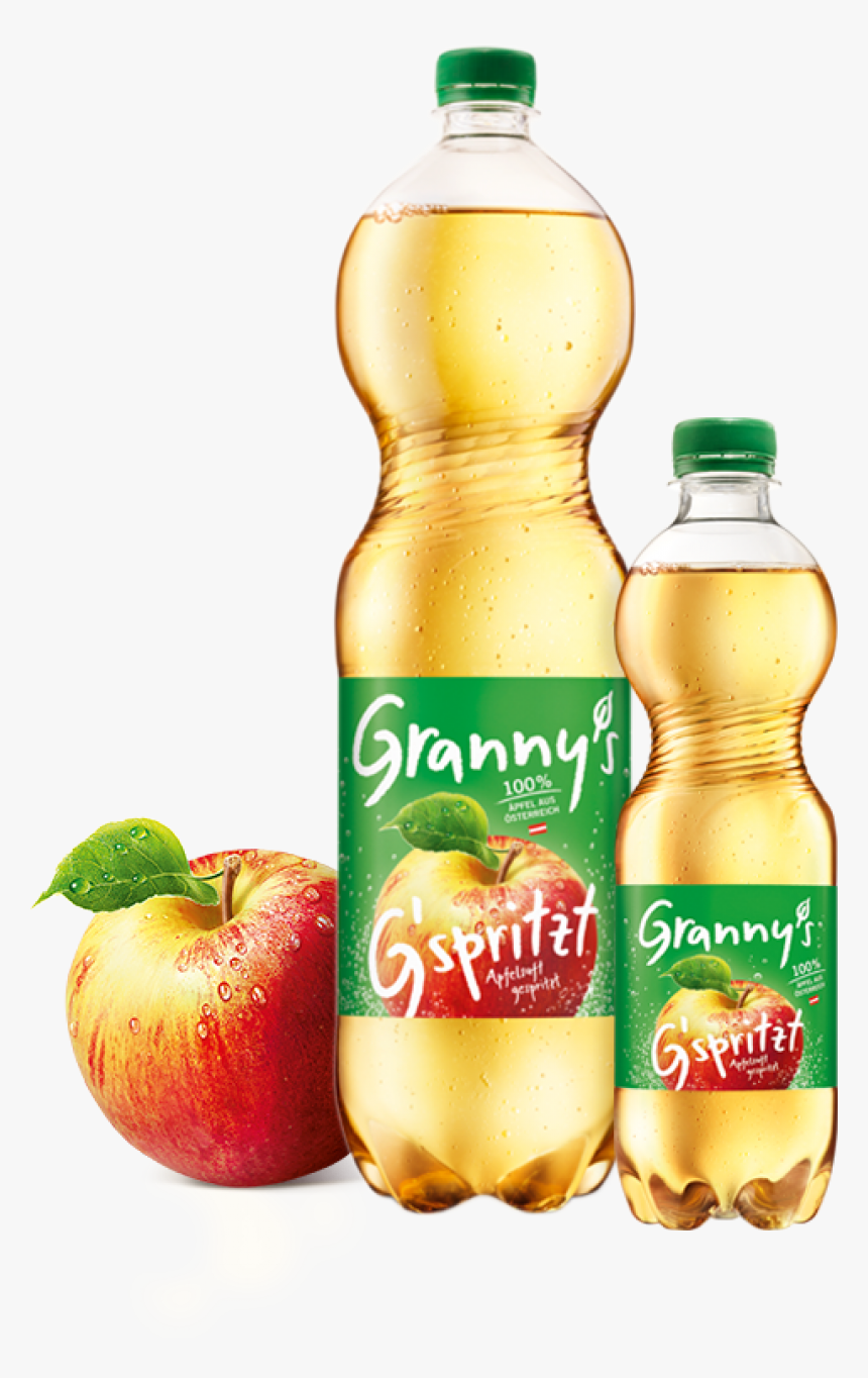 Granny S Sparkling Apple Juice - Granny's Apfelsaft, HD Png Download