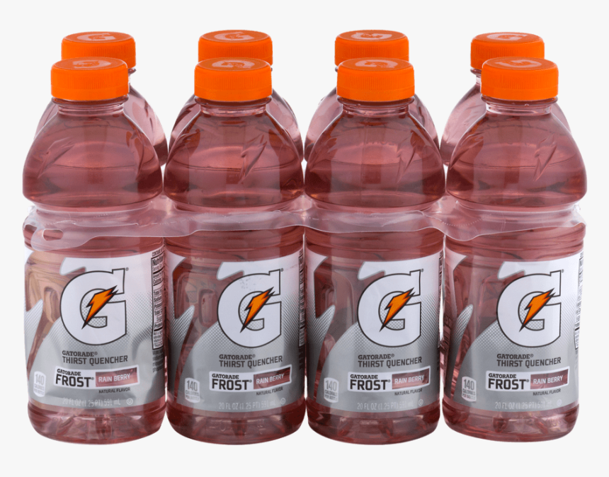 Gatorade Frost Rain Berry 8pk Of 20oz Btls - Blue Cherry Vs Cool Blue, HD Png Download