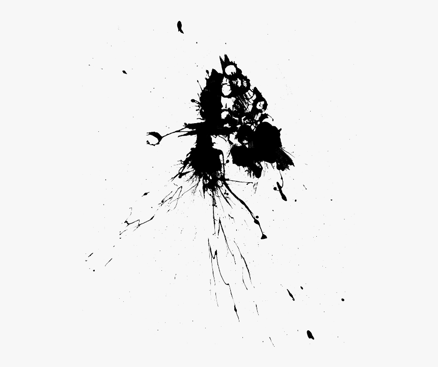#paint #splatter #splash #ink #drop #splattered, #drip - Ink Drop Png, Transparent Png