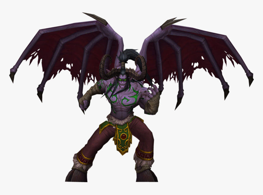 Illidan Stormrage Png Download Image - Illidan Stormrage New Model, Transparent Png