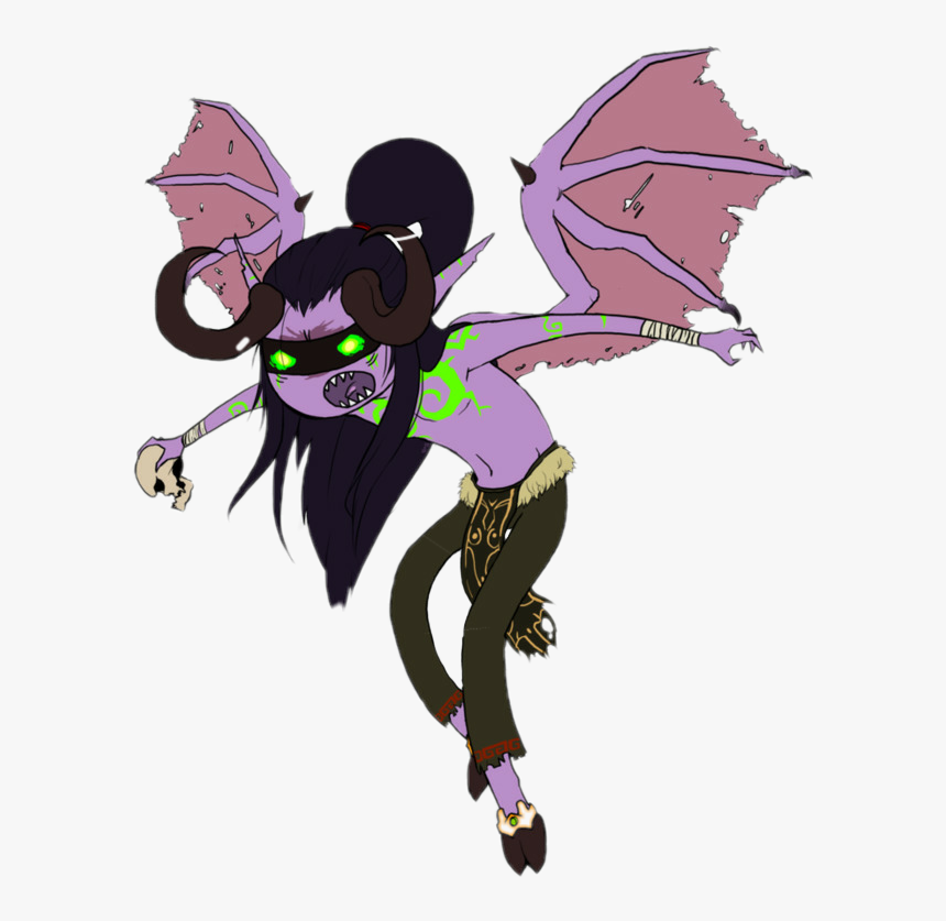 Transparent Illidan Png - Cartoon Illidan, Png Download