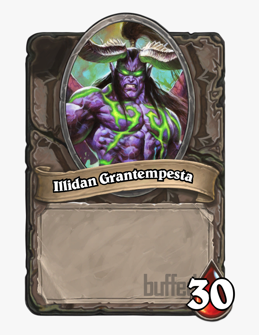 Transparent Illidan Stormrage Png - Chosen One Hearthstone, Png Download
