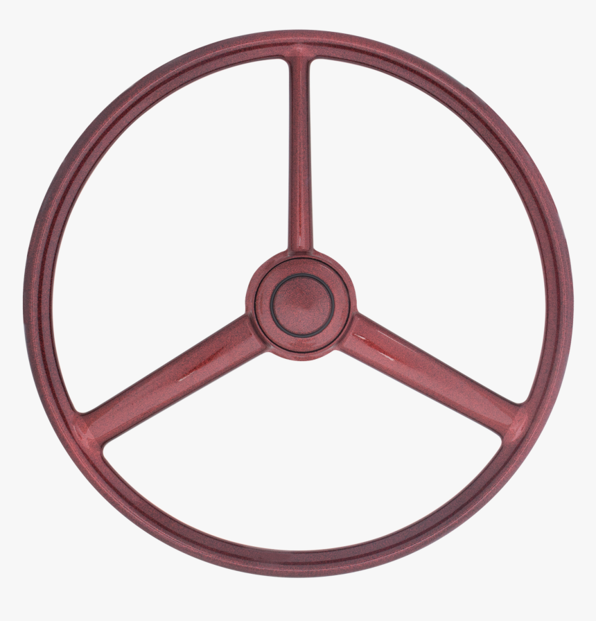 Retro Red Sparkles - 3 Spoke Truck Steering Wheel, HD Png Download