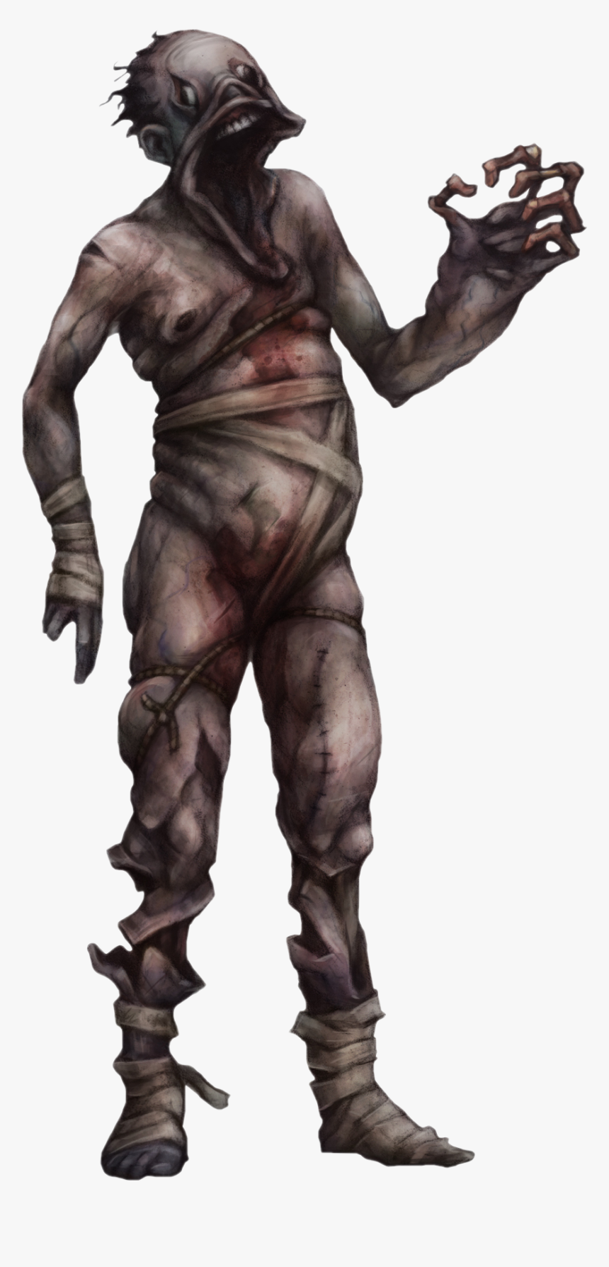 Harvester Grunt - Amnesia The Dark Descent Concept Art, HD Png Download
