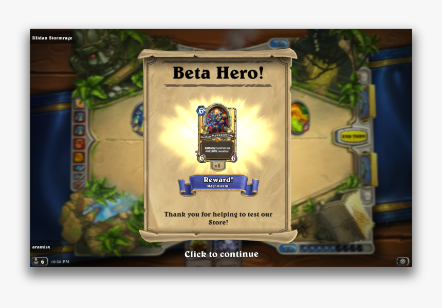 Hearthstone Golden Warlock - Hearthstone Quest Rewards, HD Png Download