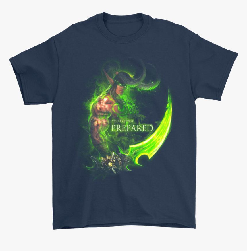 World Of Warcraft Demon Hunter - World Turned Upside Down Shirt, HD Png Download