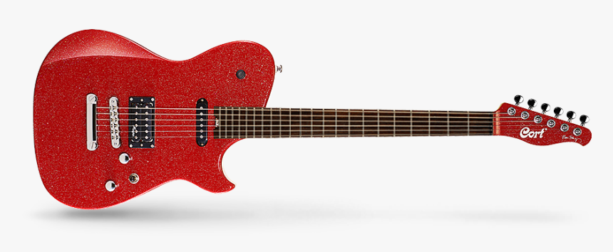 Cort Mbc-1 Red Sparkle - Duesenberg Starplayer Tv Red, HD Png Download
