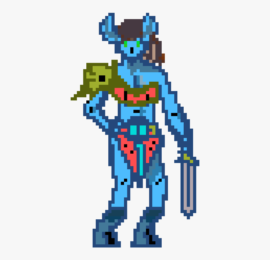 Draenei Pixel Art, HD Png Download