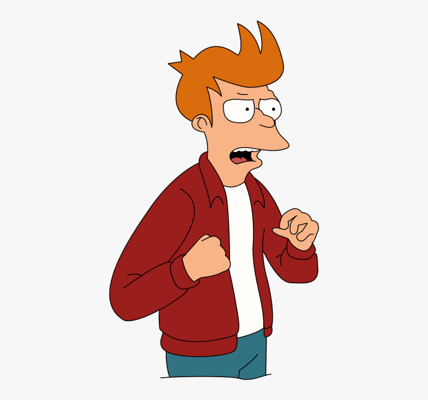 Vector Royalty Free Library Frying Clipart Fried - Fry Futurama Png, Transparent Png