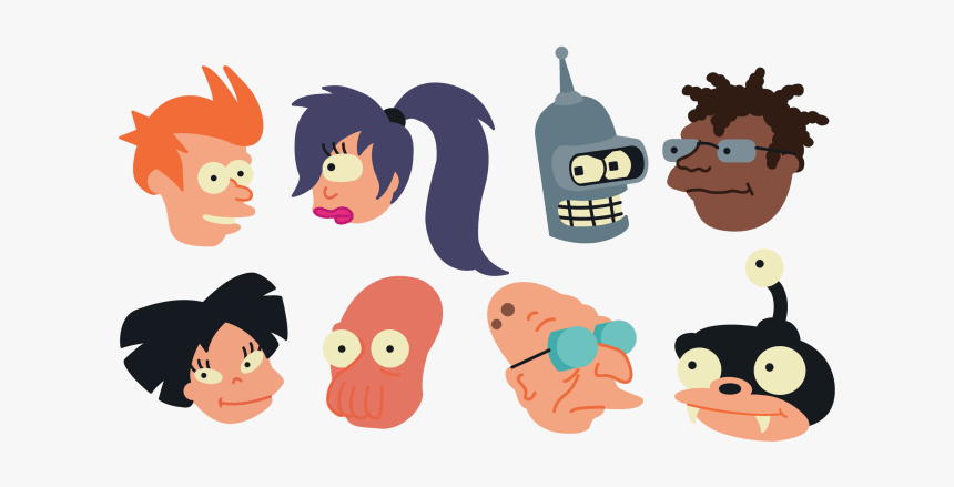 Títulos De Crédito De Futurama Motion Graphics - Cartoon, HD Png Download