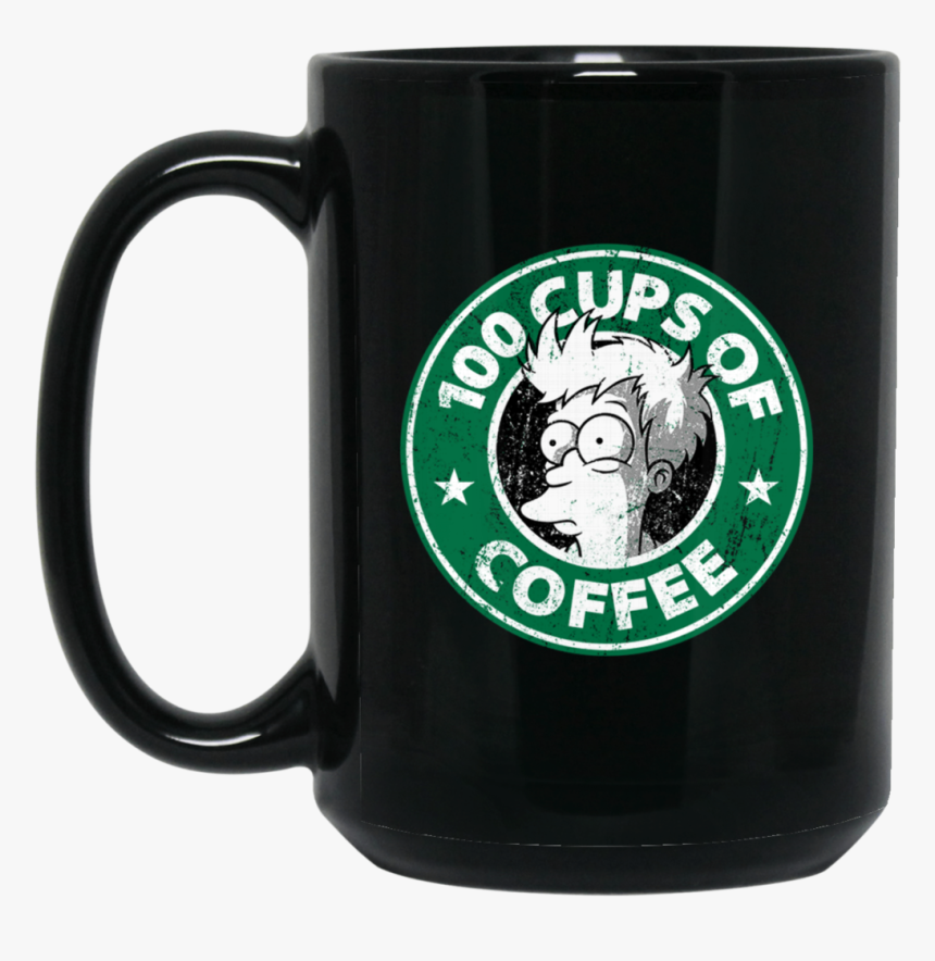 Futurama 100 Cups Of Coffee Mug, HD Png Download