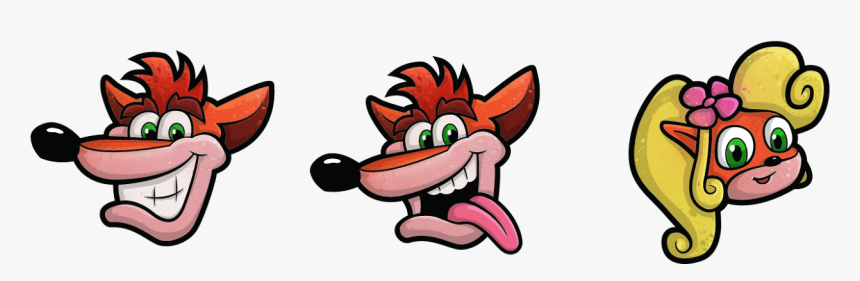 Crash And Coco Icons - Coco X Crash N Sane Trilogy, HD Png Download
