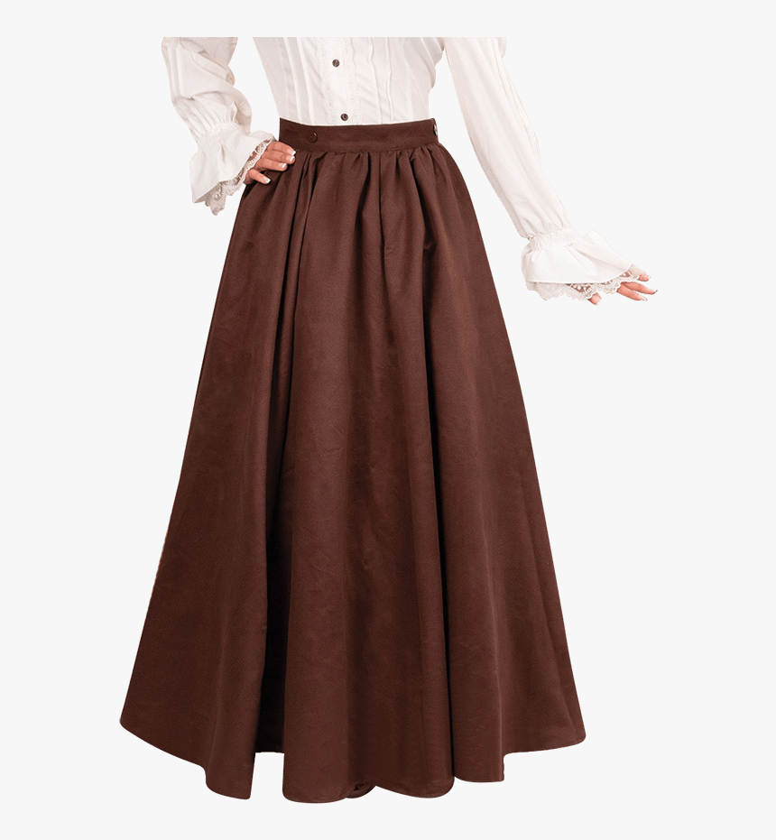 Chocolate Brown Skirt - A-line, HD Png Download